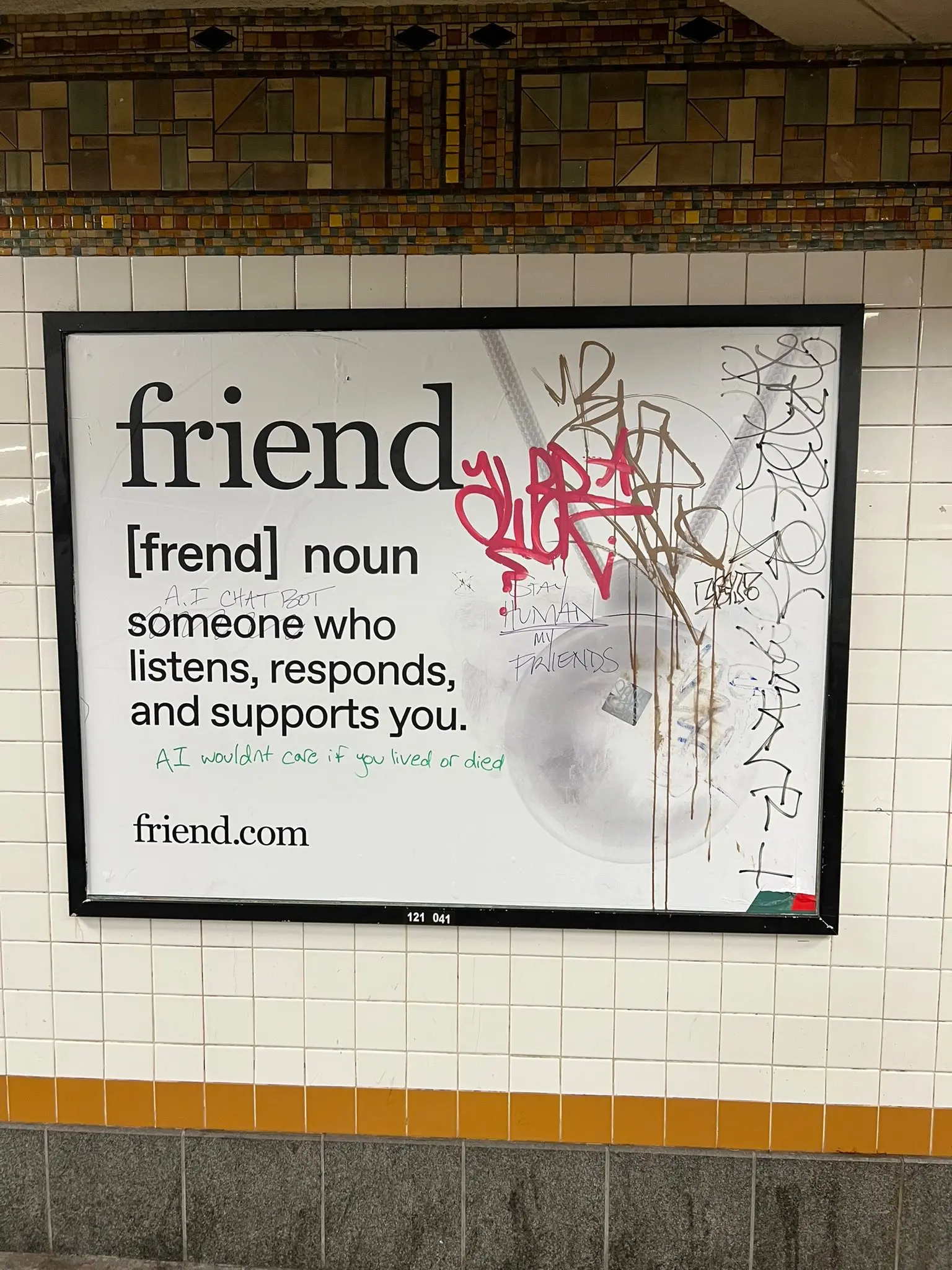 <s>someone</s>AI CHATBOT
AI wouldnt care if you lived or died
STAY <u>HUMAN</u> MY FRIENDS