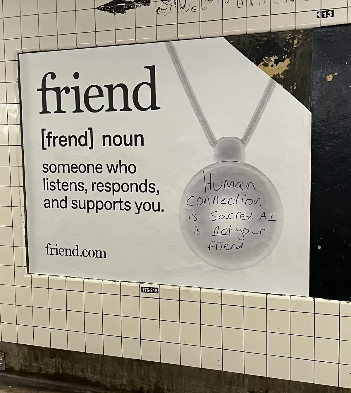Human connection is sacred. AI is <u>not</u> your friend