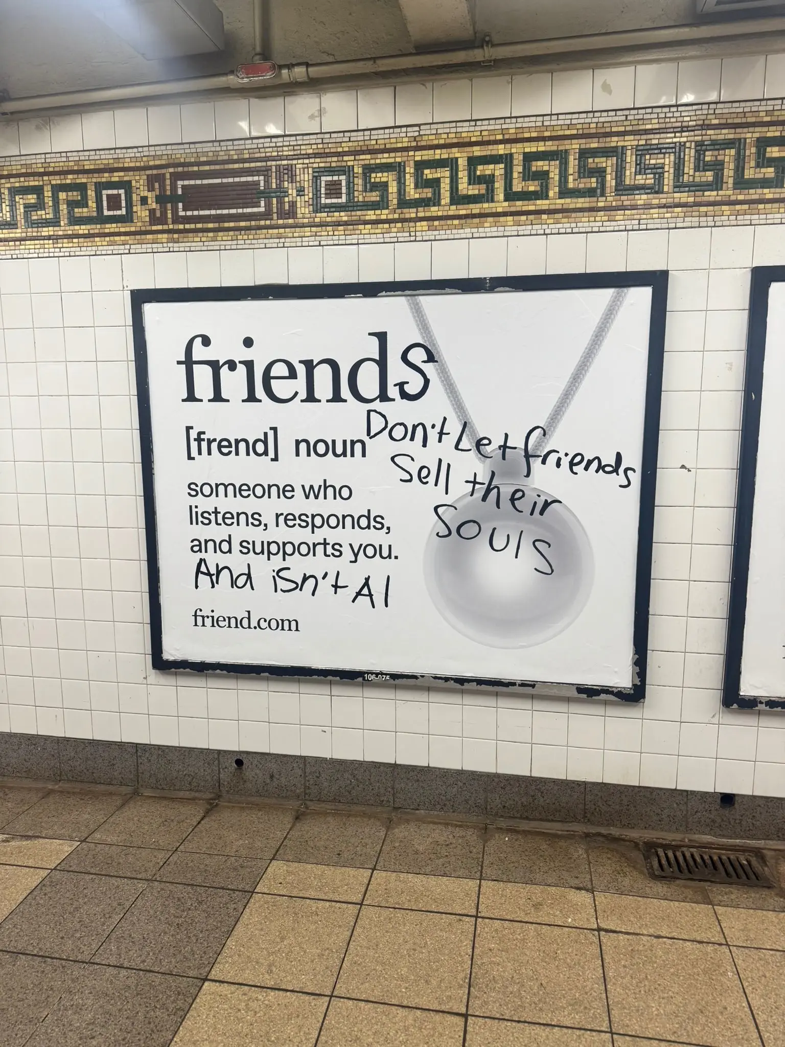 And isn't AI
Don't Let friends sell their souls