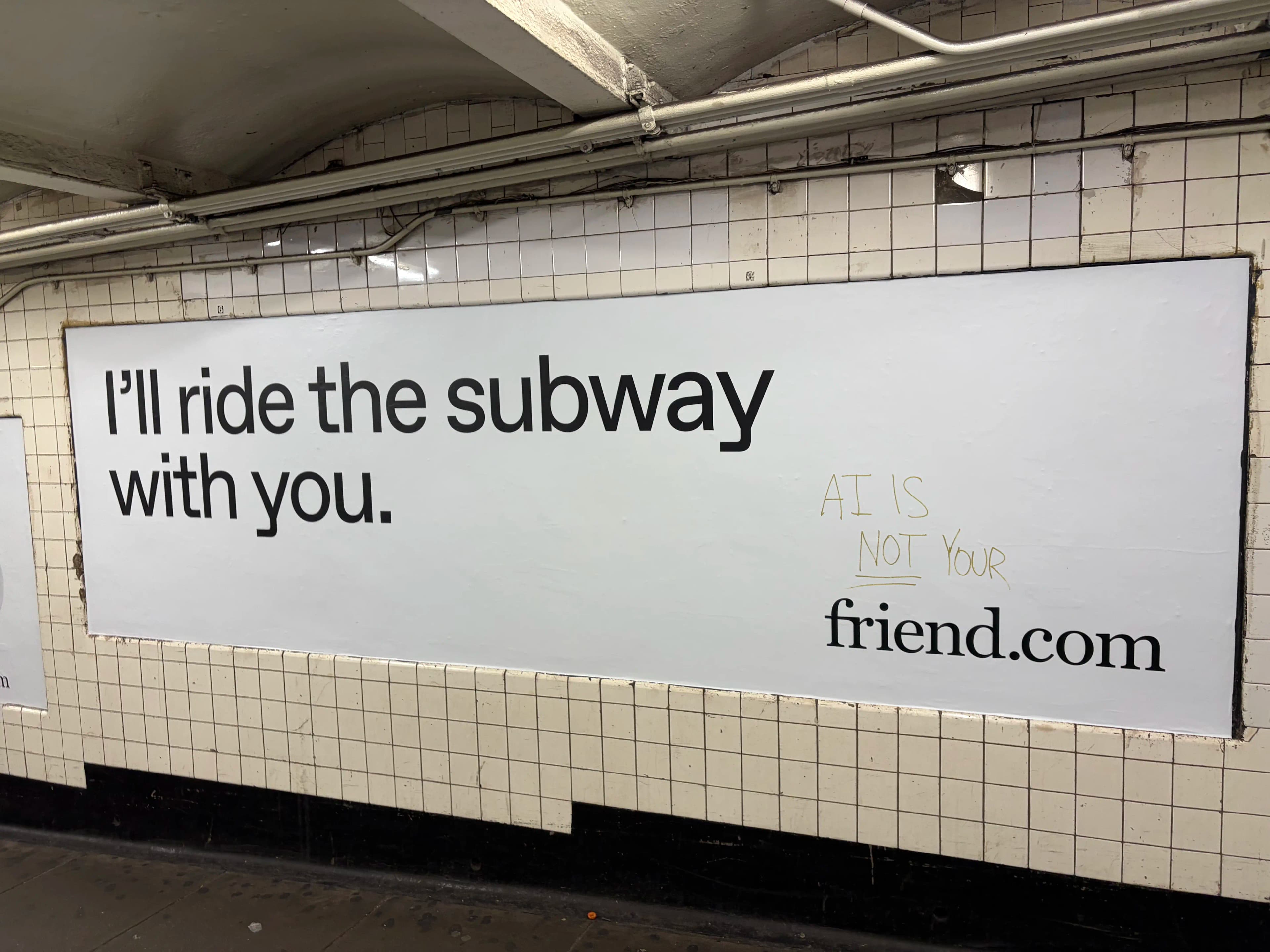 AI IS <u>NOT</u> YOUR friend.com