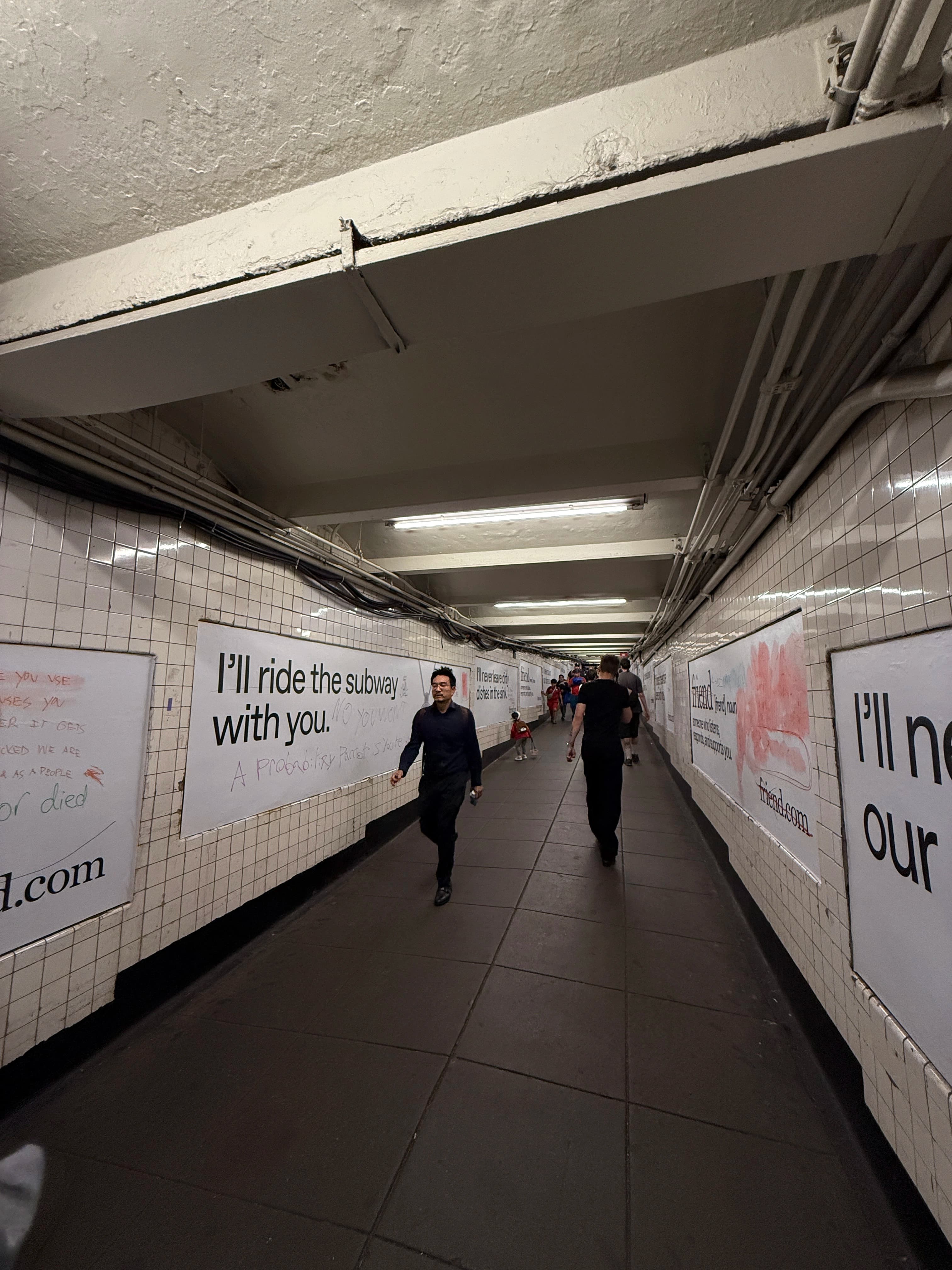 <s>I'll ride the subway with you.</s>NO YOU WON'T
A Probability Parrot is [illegible]