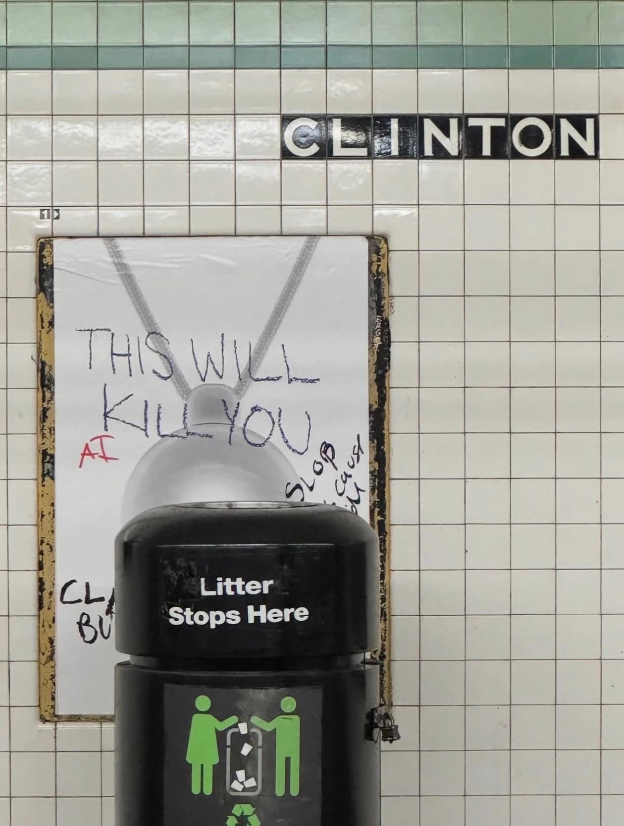 THIS WILL KILL YOU
AI
SLOP [illegible] cause [illegible]
[illegible]