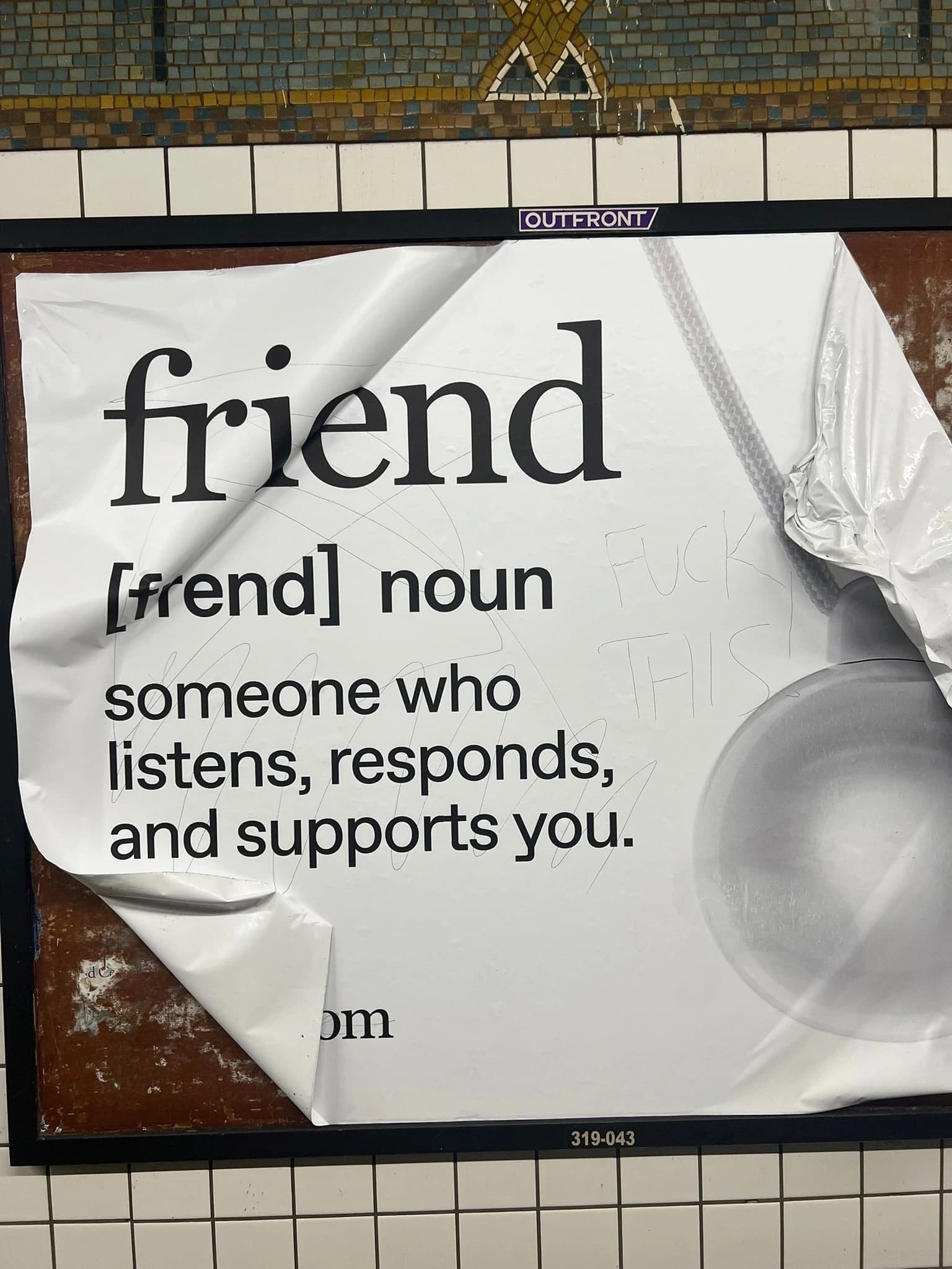 <s>friend</s> FUCK THIS!